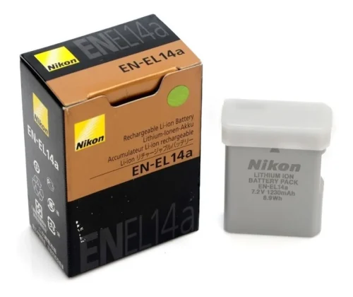 Nova Bateria Nikon En-el 14a D5100 D5200 D5600 D3100 D3300 Lacrada