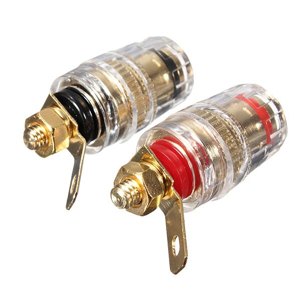4 plugs banana femeas Nakamichi 4 mm - top de linha - Image 3