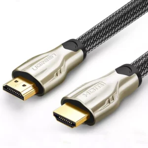 Cabo HDMI 4k dolby vision  trançado prata - Ugreen - 2 m