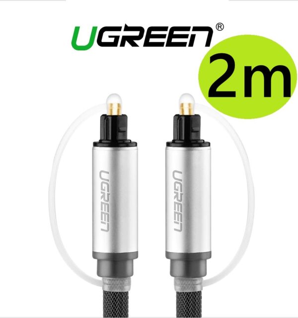 Cabo Ótico de Áudio Digital UGREEN  – 2m - Image 4
