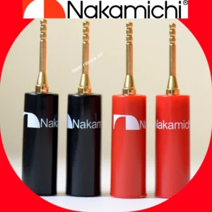 4 Plugs Banana Nakamichi pin angel 2 mm