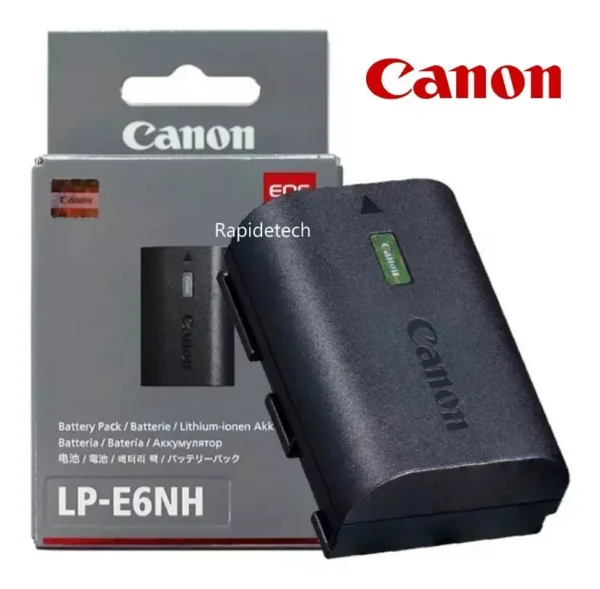 Bateria Canon LP-E6NH R5 ,R6, 5D MARK IV/III/II,90 D, 80D, 70D, 60D, 7D , 6D/ 6D MARK II (original )