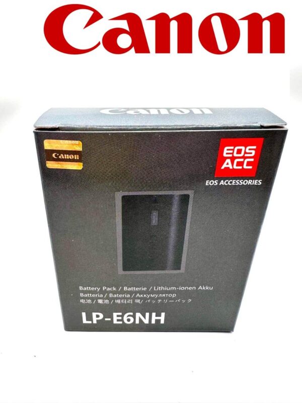 Bateria Canon LP-E6NH R5 ,R6, 5D MARK IV/III/II,90 D, 80D, 70D, 60D, 7D , 6D/ 6D MARK II (original ) - Imagem 3