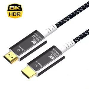 Cabo HDMI 2.1 8k/240Hz Fibra Ótica top de linha - 2m