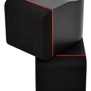 1 Caixa acústica dupla Bose Red line 200 w rms acoustimass - Semi nova em excelente estado