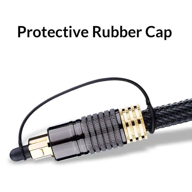 Cabo ótico de audio digital Unnlink – 1,5 m - Imagem 4