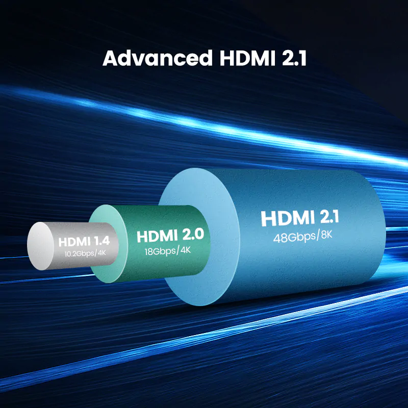 Novo cabo HDMI 2.1 - 8k - Ugreen - 3 m - Imagem 3