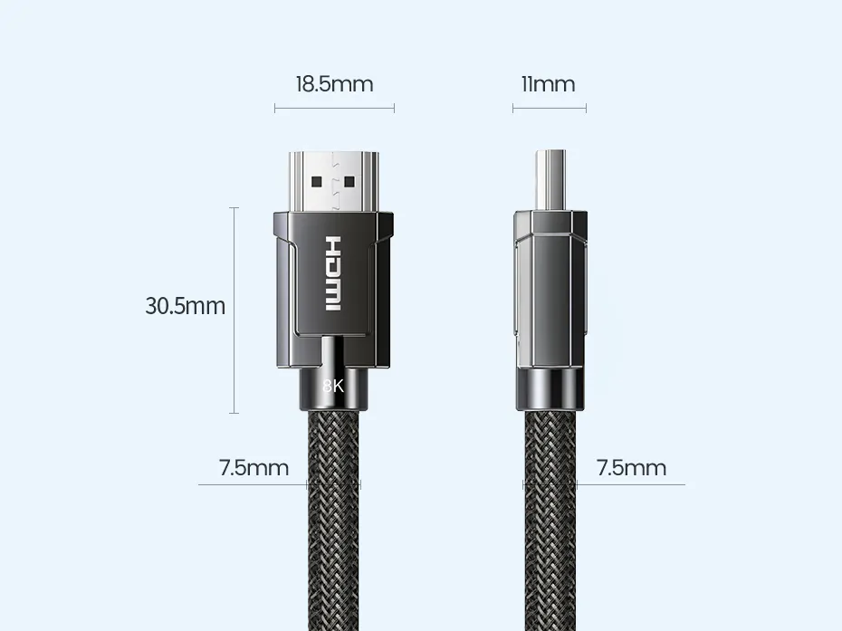 Novo cabo HDMI 2.1 - 8k - Ugreen - 3 m - Imagem 7