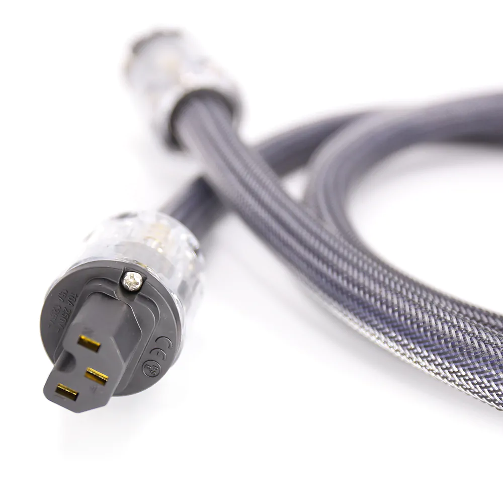 Novo cabo de alimentacao High end - Audiophile serie cobre puro - Padrao US -1,5m   - Imagem 8