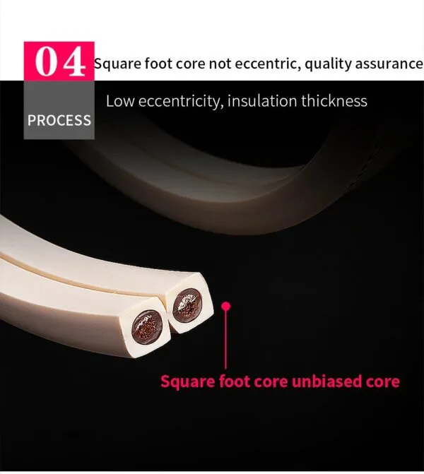 Novo cabo de caixa acustica  - Audiophile serie 3.0 mm(1,5 mm efetivo dentro) -o2 free - Alta qualidade  - 15m   - Imagem 8