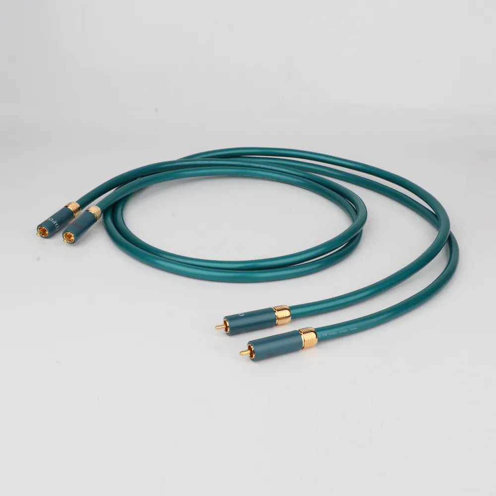 Cabo  audio RCA Ortofon  high end  (PAR) -1m - Imagem 5