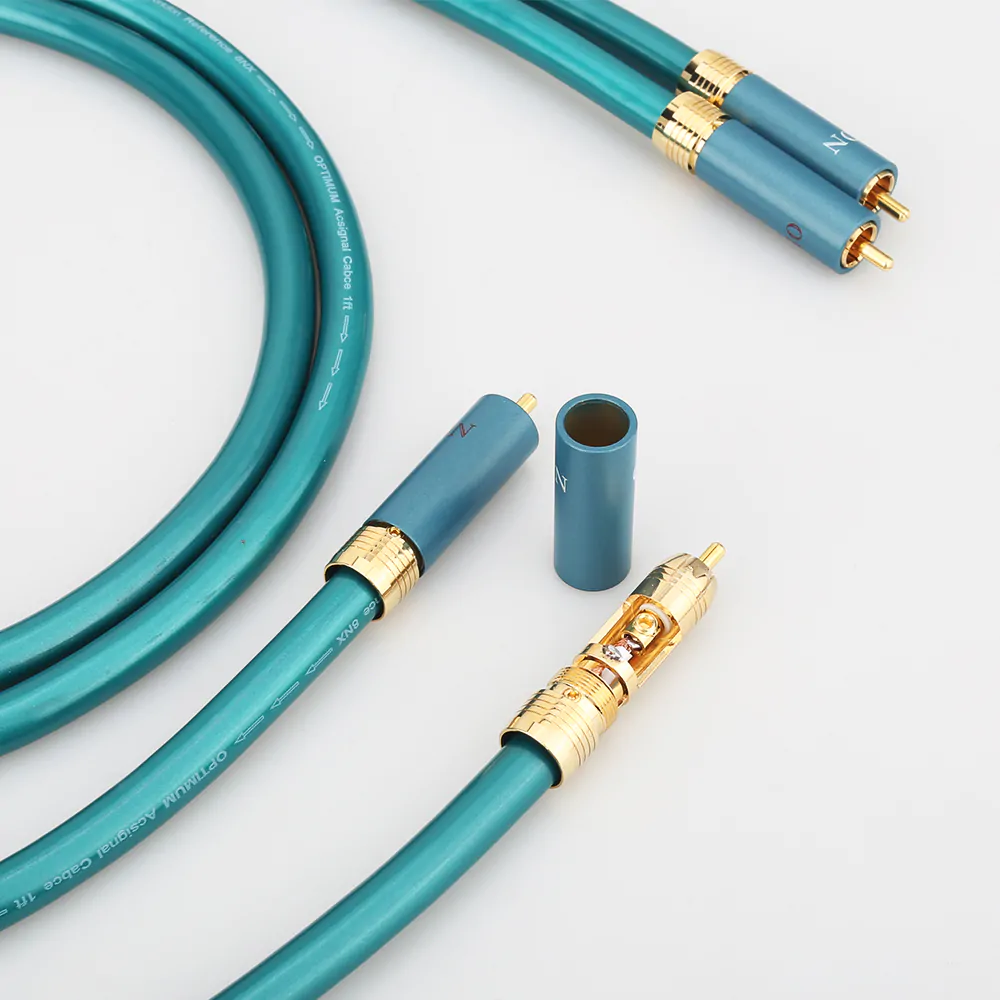 Cabo  audio RCA Ortofon  high end  (PAR) -1m - Imagem 9