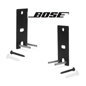 1 par de suportes Bose Omnijewel black wall - lifestyle 650