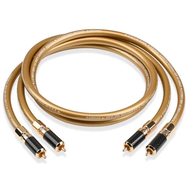 Cabo  audio RCA Hexlink 5 c  high end modelo original  (PAR) -1m - Imagem 5