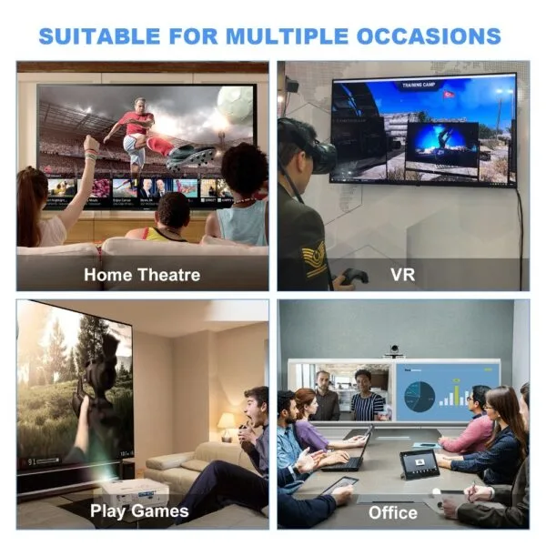 Cabo adaptador Tipo c X   displayport 1.4 8k  - 1m - Imagem 12