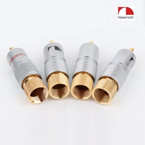 1 Cabo coaxial Candas hexlink 5c com plugs Nakamichi  para subwoofer ativo 8.00 mm cobre puro high end - 3m  - Imagem 3