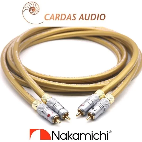 1 Cabo coaxial Candas hexlink 5c com plugs Nakamichi  para subwoofer ativo 8.00 mm cobre puro high end - 3m  - Imagem 4