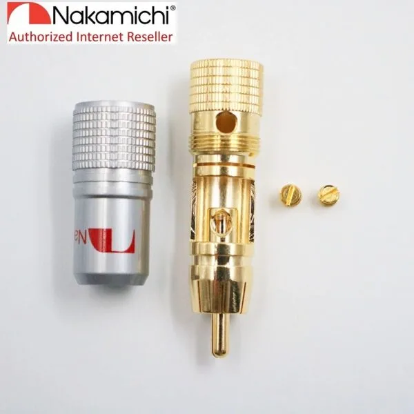 1 Cabo coaxial Candas hexlink 5c com plugs Nakamichi  para subwoofer ativo 8.00 mm cobre puro high end - 3m  - Imagem 2